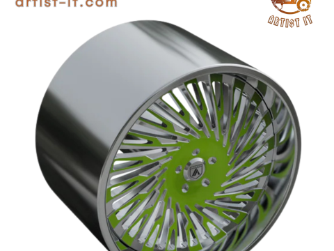 ASANTI AF869 WHEEL 3D Print Model