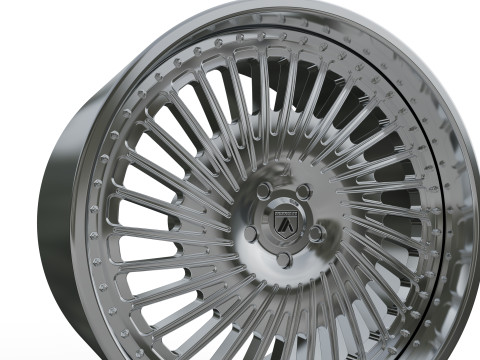 ASANTI AF872 WHEEL Modèles 3D en vedette