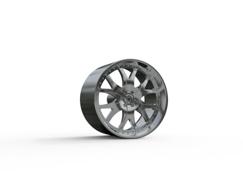 ASANTI AF873 WHEEL 3D 打印模型