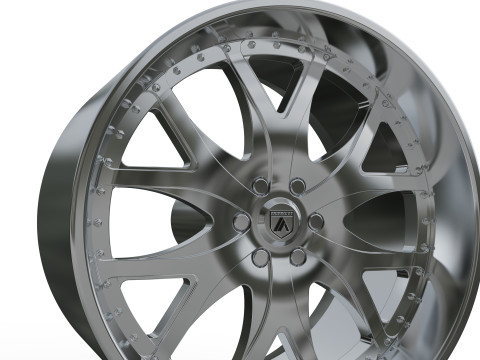 ASANTI AF873 WHEEL 3D 프린트 모델