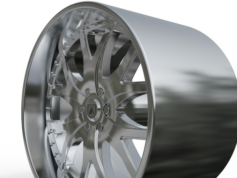 ASANTI AF873 WHEEL 3D 프린트 모델