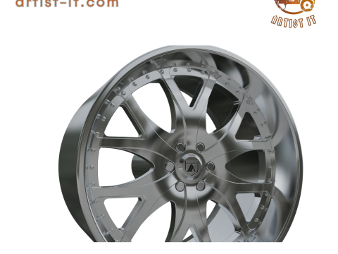 ASANTI AF873 WHEEL 3D Print Model