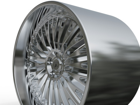 ASANTI AF888 WHEEL 3D-Druckmodell