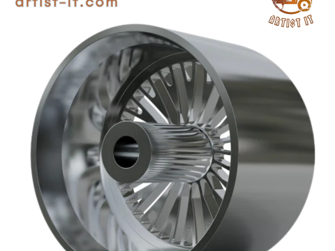 ASANTI AF888 WHEEL 3D Print Model