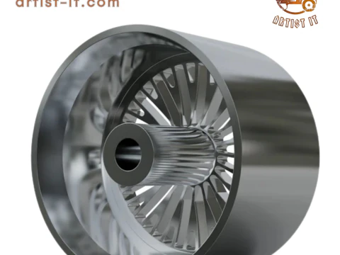 ASANTI AF888 WHEEL 3D Print Model