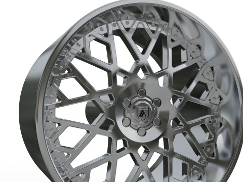 ASANTI AF890 WHEEL 3D 프린트 모델