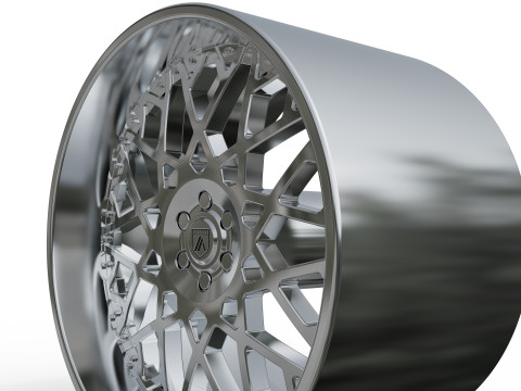 ASANTI AF890 WHEEL 3D 프린트 모델
