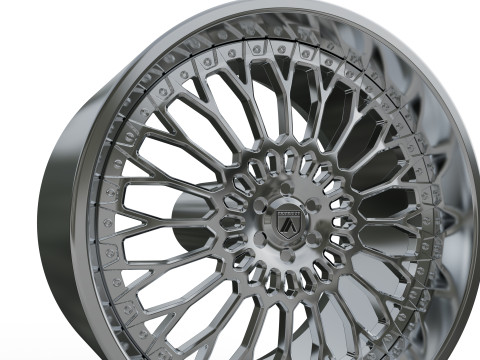 ASANTI AF891 WHEEL 3D प्रिंट मॉडल