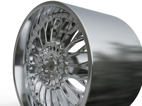 ASANTI AF891 WHEEL 3D प्रिंट मॉडल