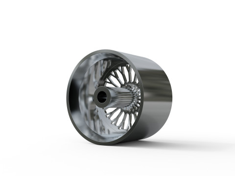 ASANTI AF891 WHEEL 3D प्रिंट मॉडल