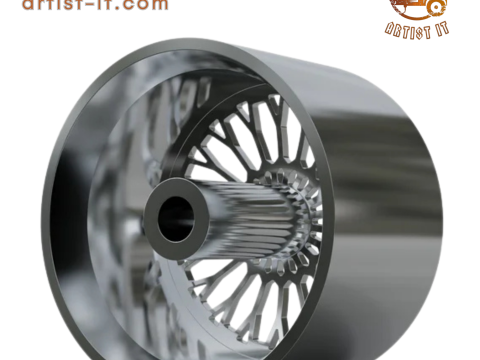 ASANTI AF891 WHEEL 3D Print Model