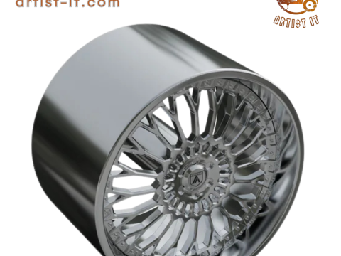 ASANTI AF891 WHEEL 3D Print Model