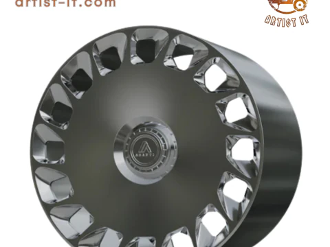 ASANTI ARISTOCRAT WHEEL 3D Print Model