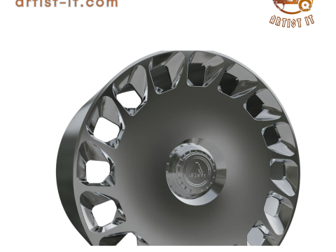 ASANTI ARISTOCRAT WHEEL 3D Print Model