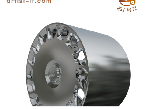 ASANTI ARISTOCRAT WHEEL 3D Print Model