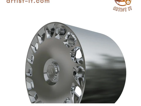 ASANTI ARISTOCRAT WHEEL 3D Print Model