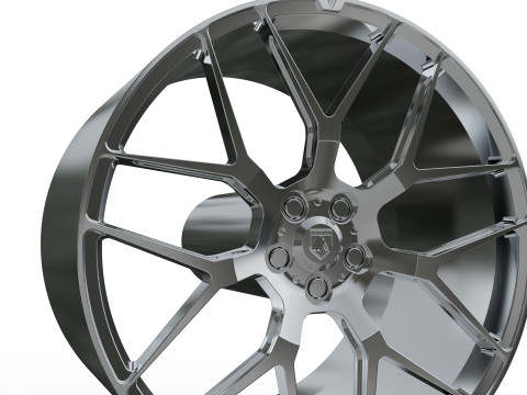 ASANTI DYNASTY WHEEL 3D-Druckmodell
