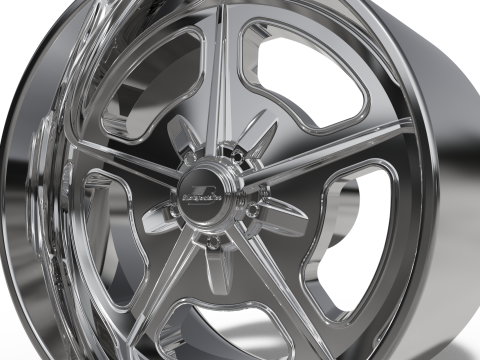BILLET SPECIALATIES BONNEVILLE WHEEL Modello di stampa 3D