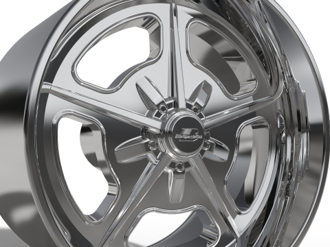 BILLET SPECIALATIES BONNEVILLE WHEEL Modello di stampa 3D