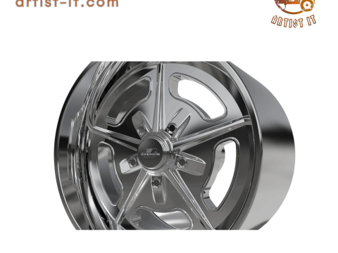 BILLET SPECIALATIES BONNEVILLE WHEEL 3D Print Model