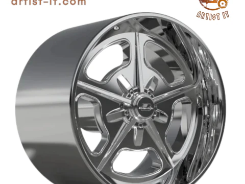 BILLET SPECIALATIES BONNEVILLE CONVENTIONAL WHEEL 3D Print Model