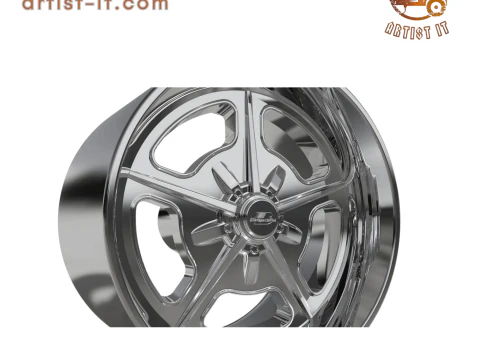 BILLET SPECIALATIES BONNEVILLE CONVENTIONAL WHEEL 3D Print Model