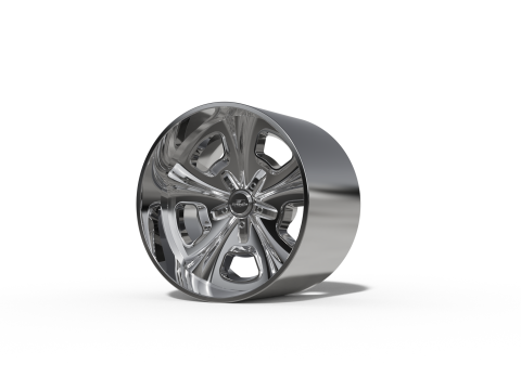 BILLET SPECIALATIES CROSSOVER WHEEL 3D-Druckmodell