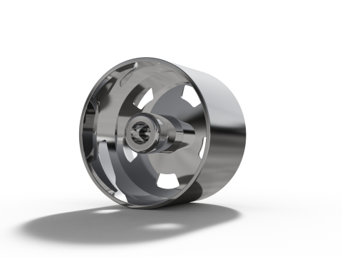 BILLET SPECIALATIES CROSSOVER WHEEL 3D-Druckmodell
