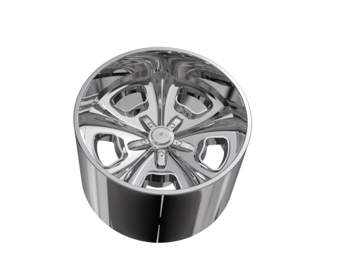 BILLET SPECIALATIES CROSSOVER WHEEL 3D-Druckmodell