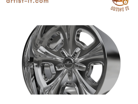 BILLET SPECIALATIES CROSSOVER WHEEL 3D Print Model