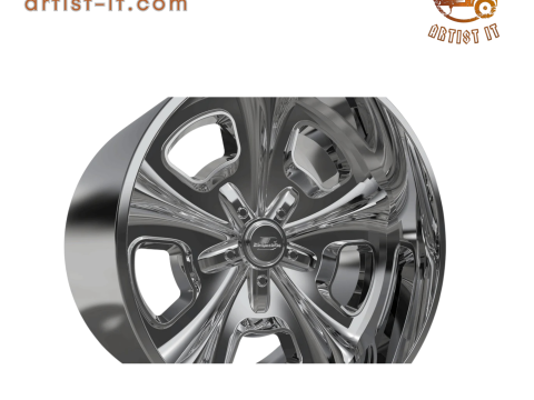 BILLET SPECIALATIES CROSSOVER WHEEL 3D Print Model