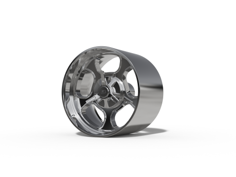 BILLET SPECIALATIES DRAGSTER WHEEL Modelo de impresión 3D