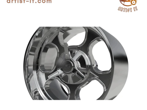 BILLET SPECIALATIES DRAGSTER WHEEL 3D Print Model