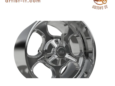 BILLET SPECIALATIES DRAGSTER WHEEL 3D Print Model