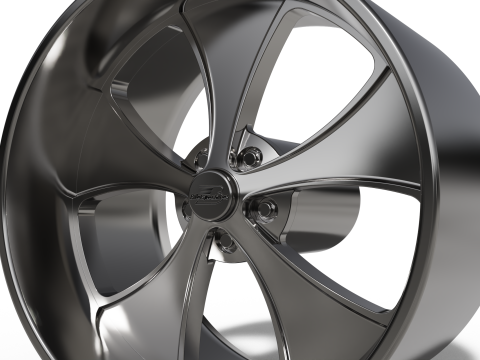 BILLET SPECIALATIES FUELIE WHEEL 3D 打印模型