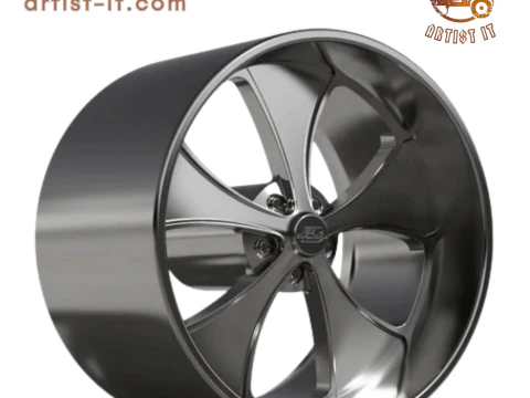 BILLET SPECIALATIES FUELIE WHEEL 3D Print Model