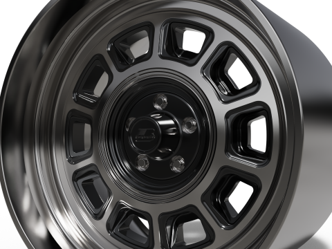 BILLET SPECIALATIES GRAND NATIONAL WHEEL 3D Baskı Modeli