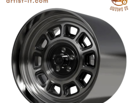 BILLET SPECIALATIES GRAND NATIONAL WHEEL 3D Print Model