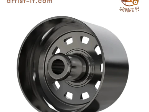 BILLET SPECIALATIES GRAND NATIONAL WHEEL 3D Print Model