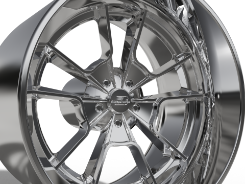 BILLET SPECIALATIES GRINDER WHEEL 3D-printmodel