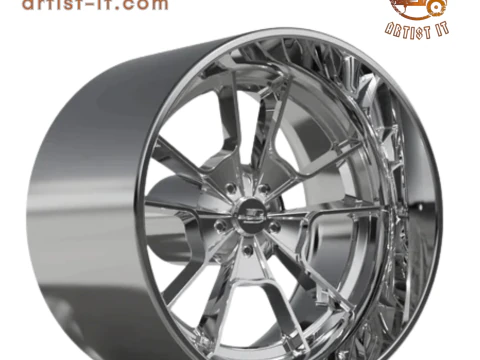 BILLET SPECIALATIES GRINDER WHEEL 3D Print Model