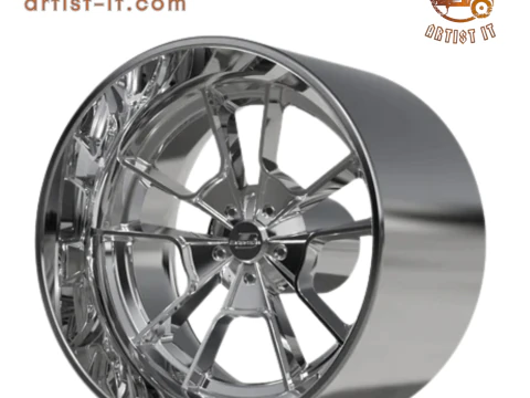 BILLET SPECIALATIES GRINDER WHEEL 3D Print Model
