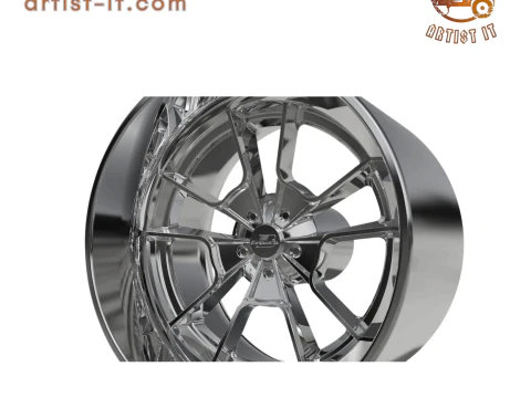 BILLET SPECIALATIES GRINDER WHEEL 3D Print Model