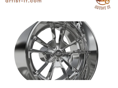 BILLET SPECIALATIES GRINDER WHEEL 3D Print Model