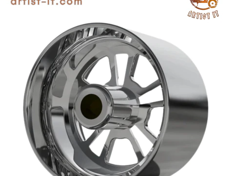 BILLET SPECIALATIES GRINDER WHEEL 3D Print Model