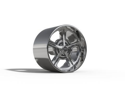BILLET SPECIALATIES HERITAGE WHEEL Modelo de Impressão 3D