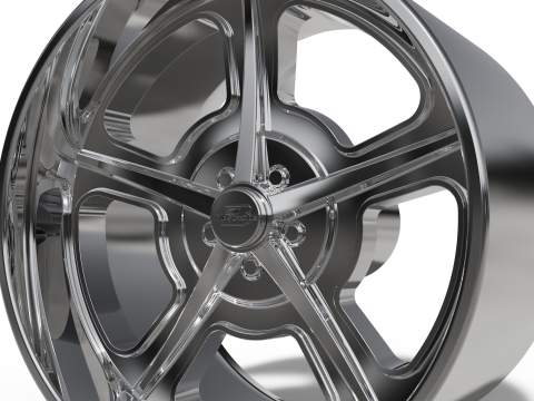 BILLET SPECIALATIES HERITAGE WHEEL 3D-Druckmodell