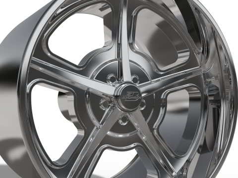 BILLET SPECIALATIES HERITAGE WHEEL 3D-Druckmodell