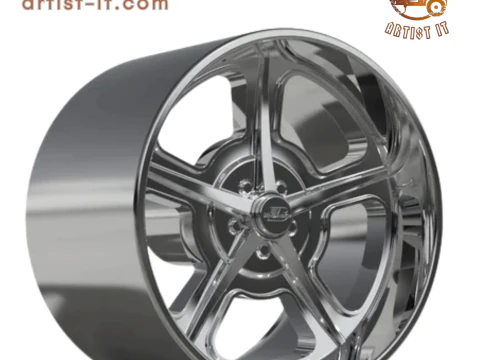 BILLET SPECIALATIES HERITAGE WHEEL 3D Print Model