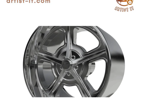 BILLET SPECIALATIES HERITAGE WHEEL 3D Print Model